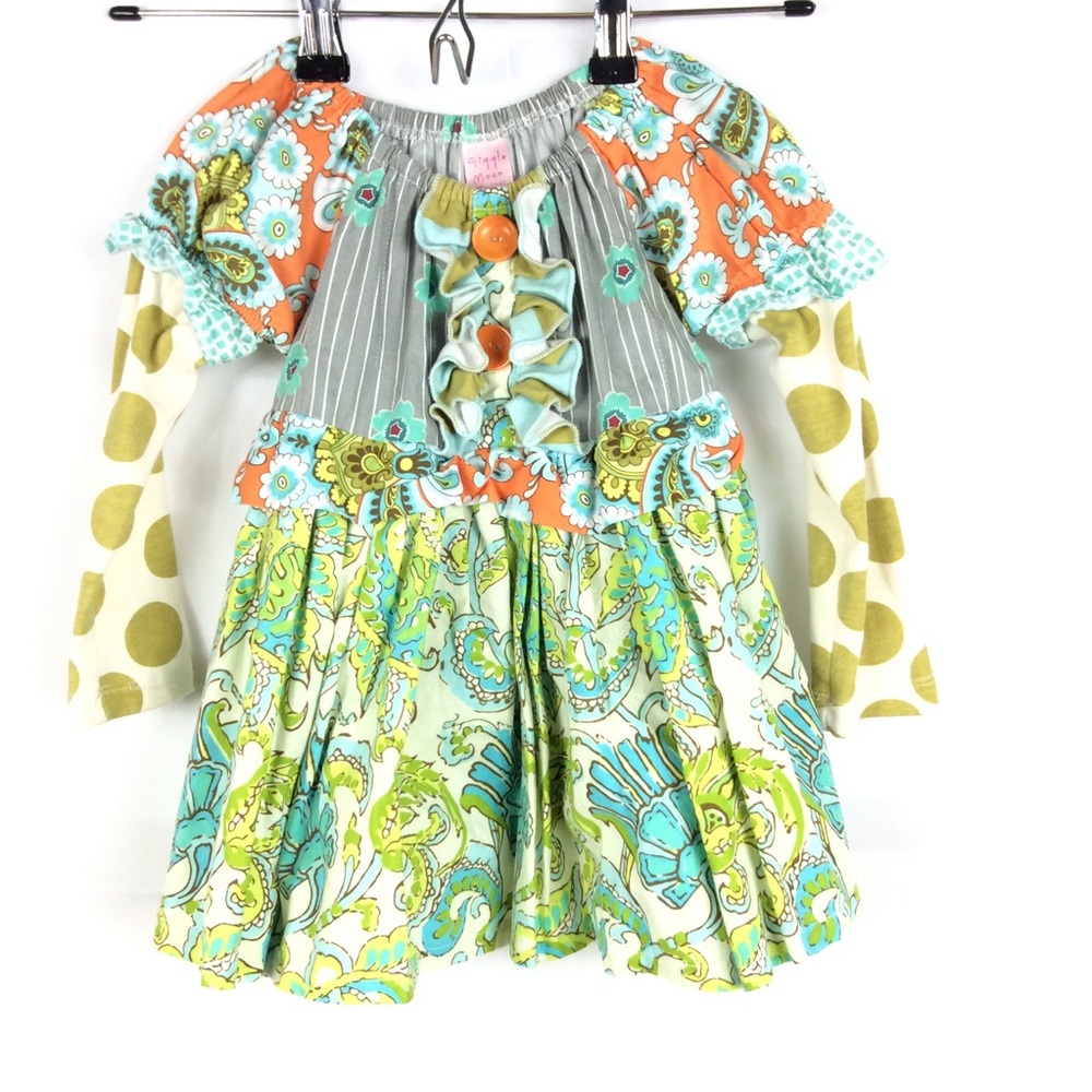 Giggle moon girls 4T‎ top tunic long sleeve